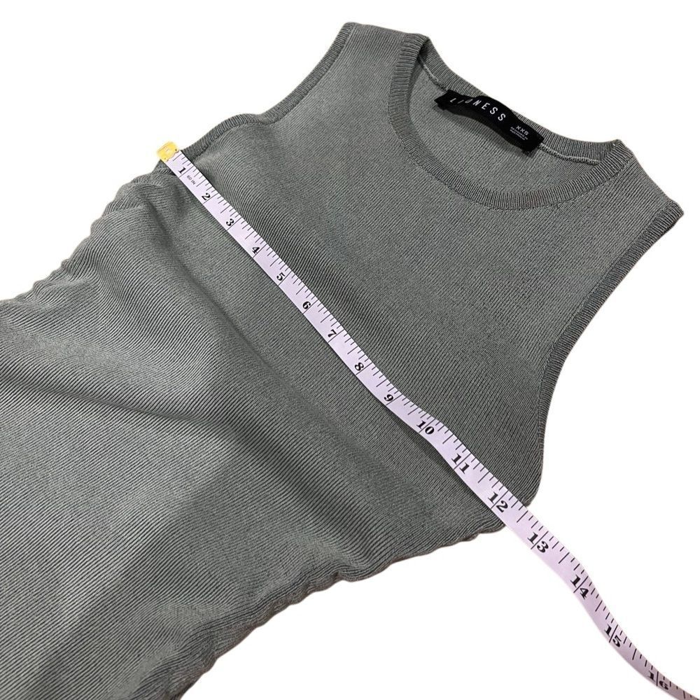 Lioness Military Minds Mini Dress - Sage Green Size XXS - Picture 13 of 15